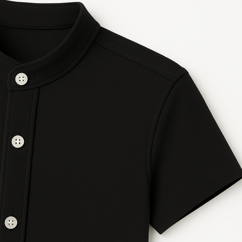 Camisa Masculina de Linho e Algodão - Estilo Casual