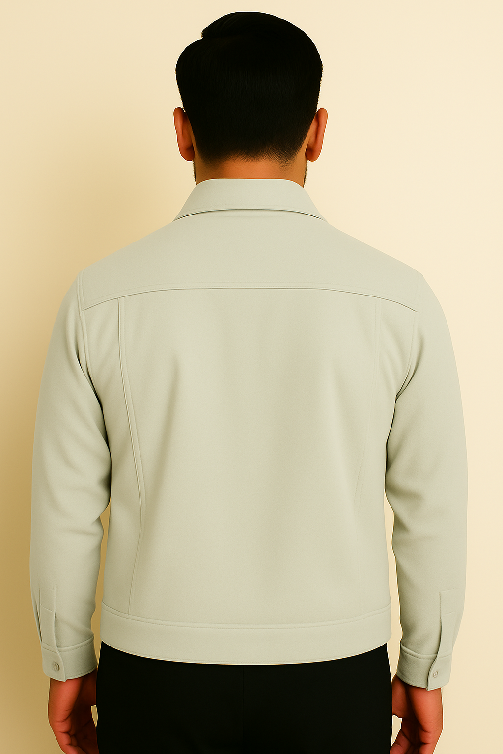 Jaqueta Masculina Vestorinni Overshirt – Bolsos Frontais e Botões de Pressão