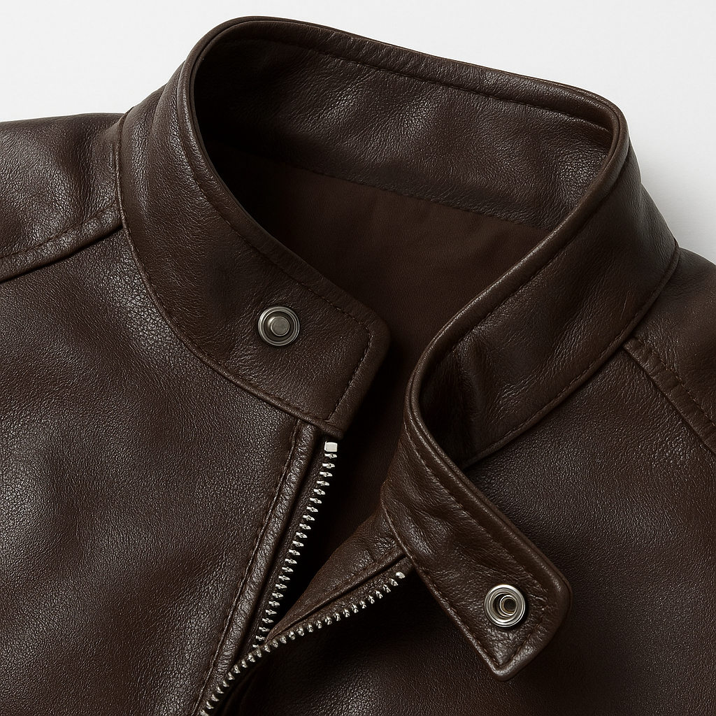 Jaqueta de Couro Masculina Vestorinni - Estilo e Proteção