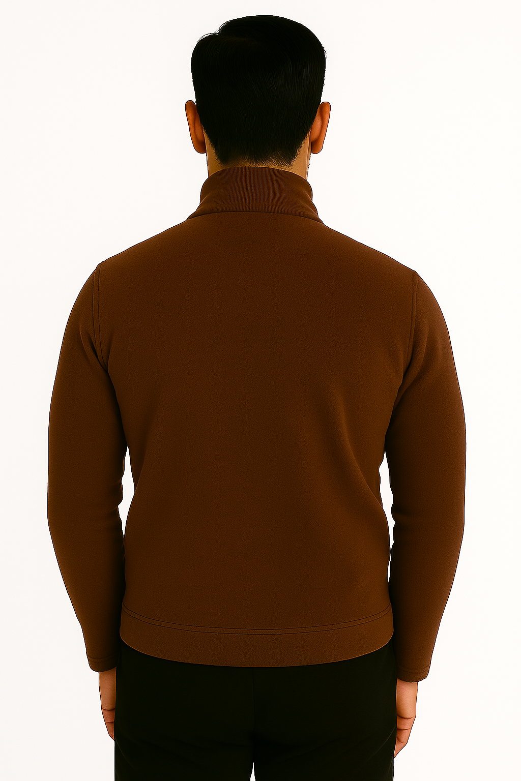 Suéter de Lã Masculina com Zíper Vestorinni