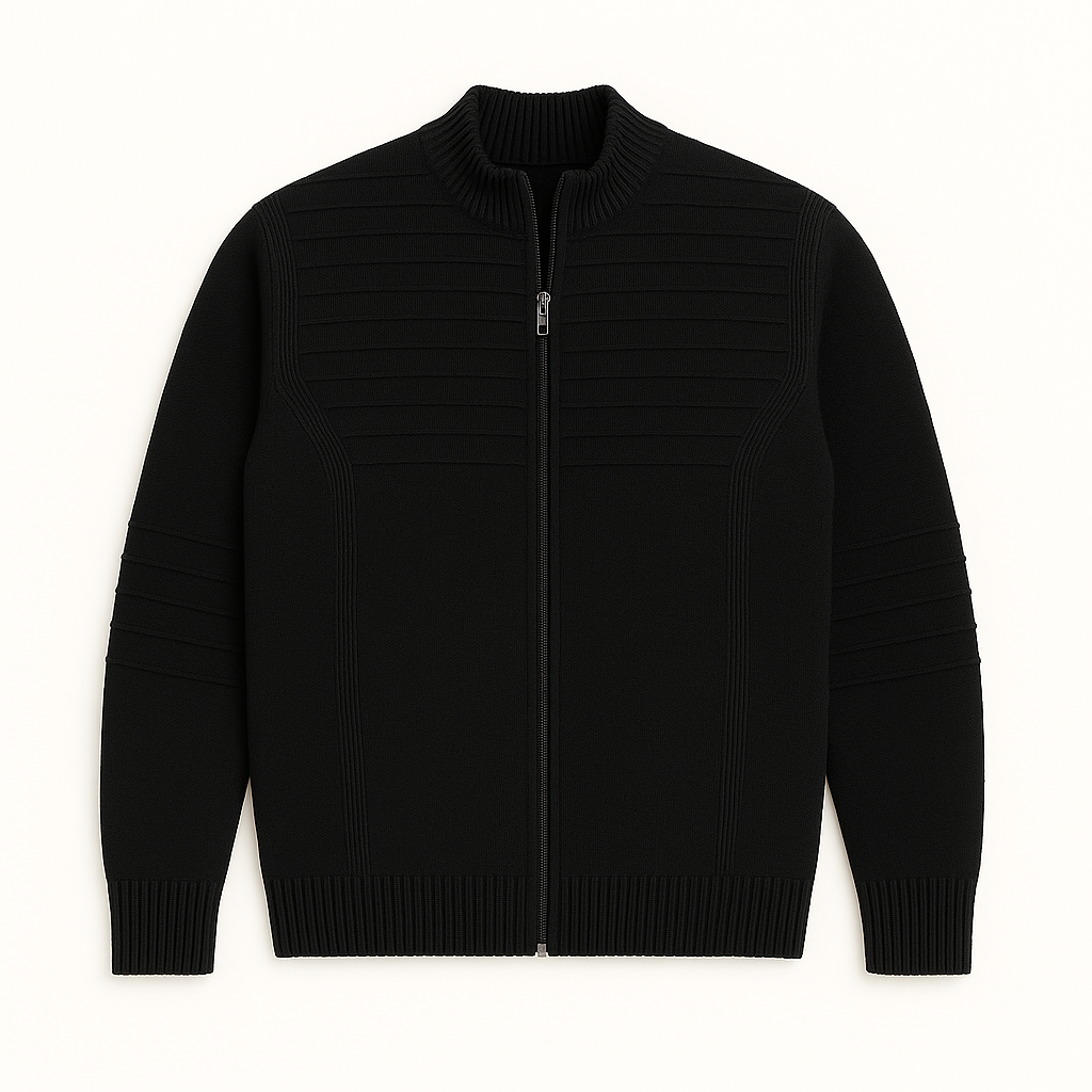 Suéter de Tricot Masculino Firenze Zíper