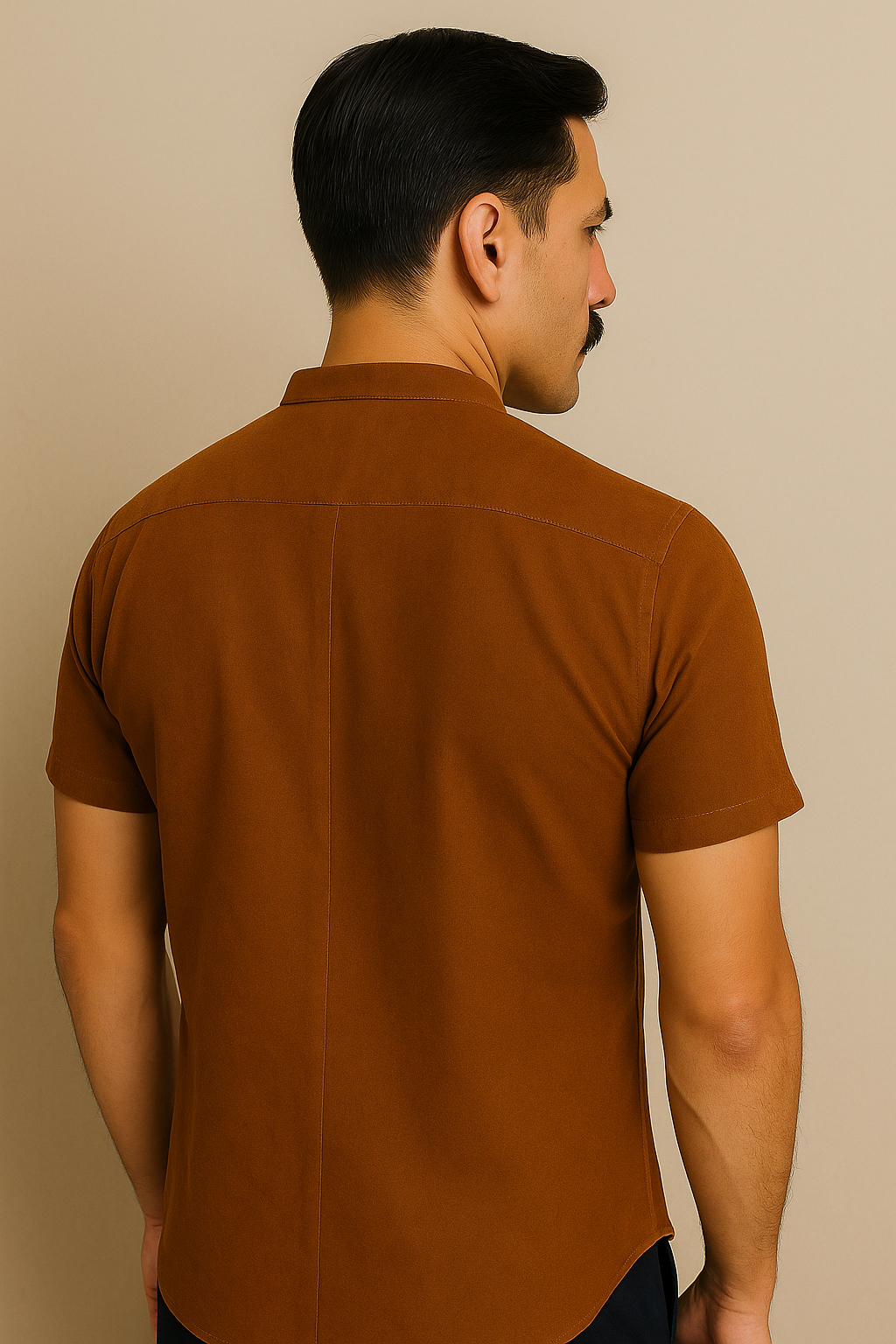 Camisa Masculina de Linho e Algodão - Estilo Casual