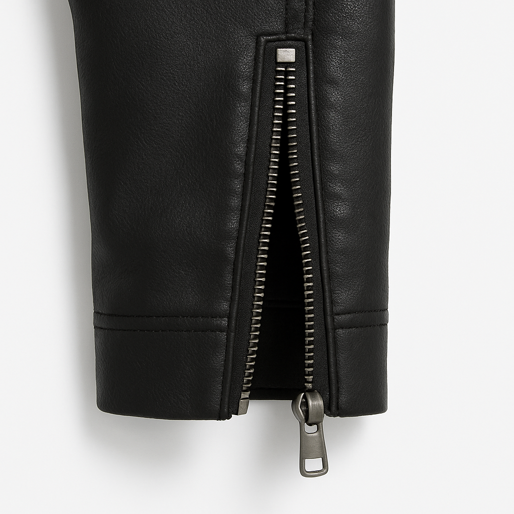 Jaqueta de Couro Masculina Oversized Vestorinni