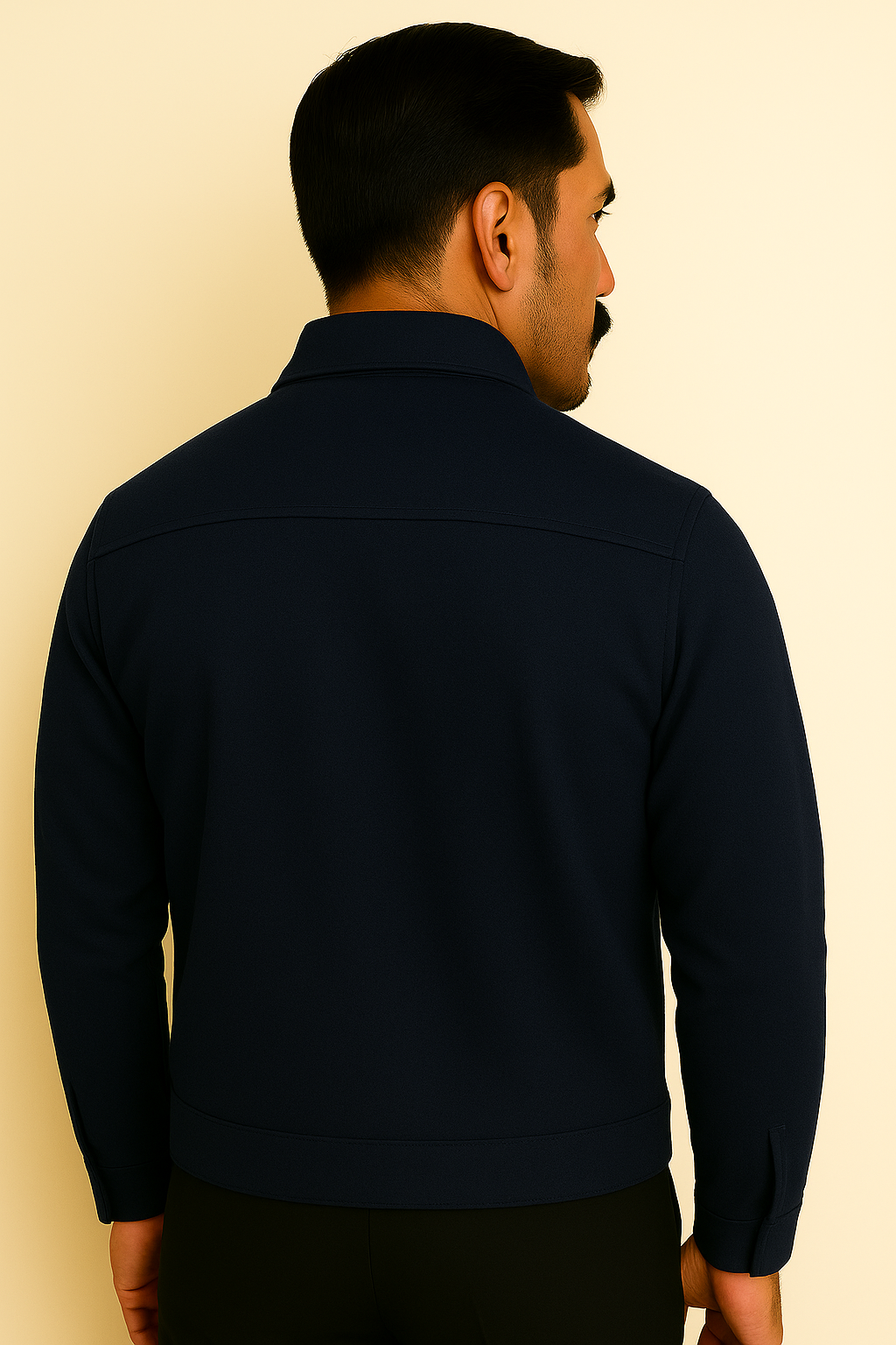 Jaqueta Masculina Vestorinni Overshirt – Bolsos Frontais e Botões de Pressão