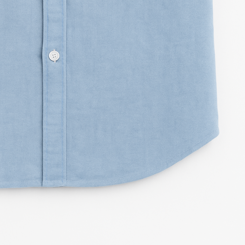 Camisa Masculina de Verão em Algodão e Linho