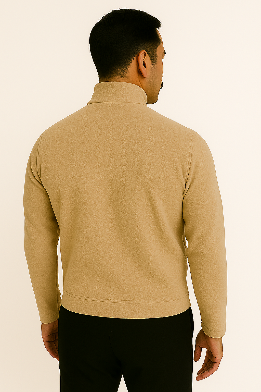 Suéter de Lã Masculina com Zíper Vestorinni