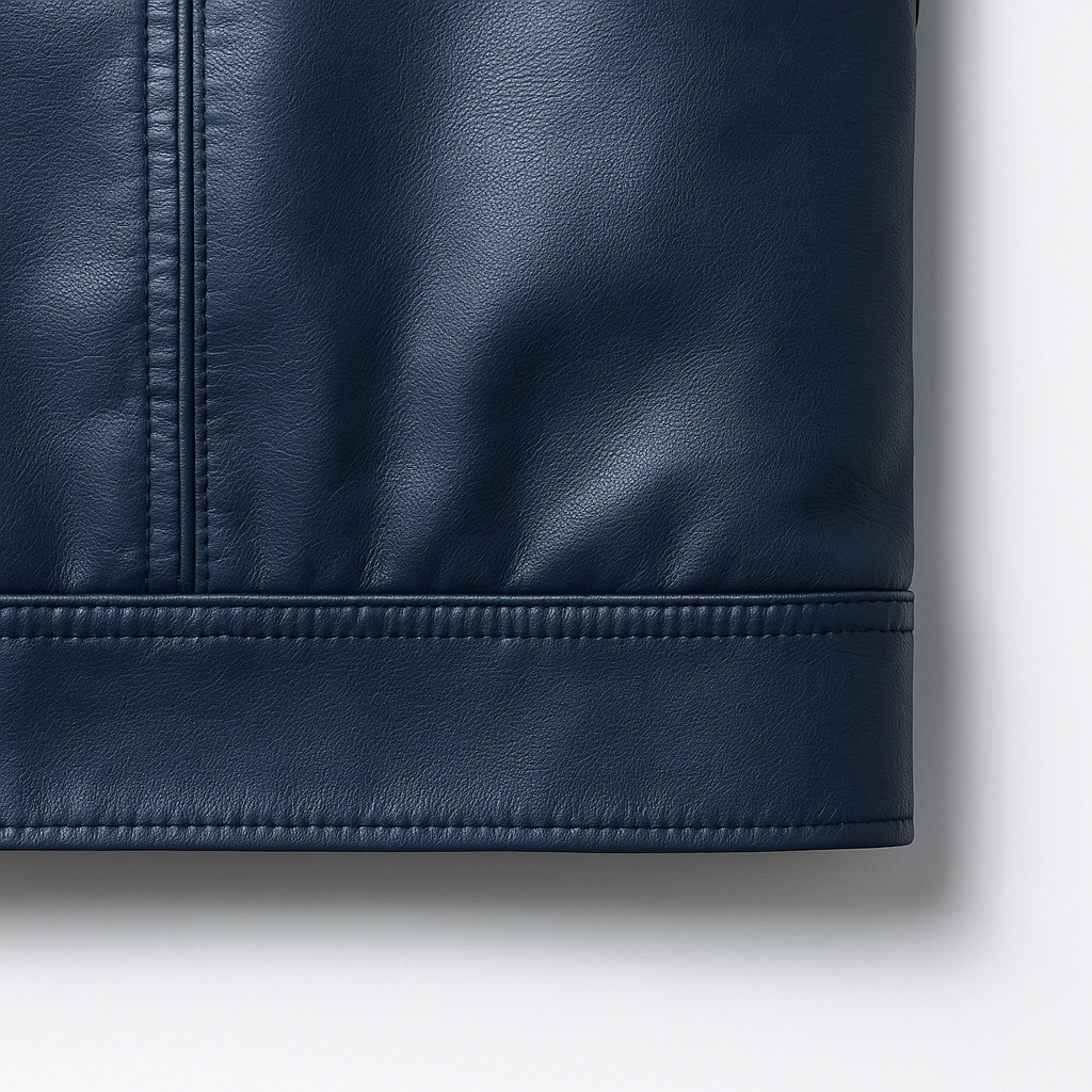 Jaqueta Masculina de Couro Casual Vestorinni
