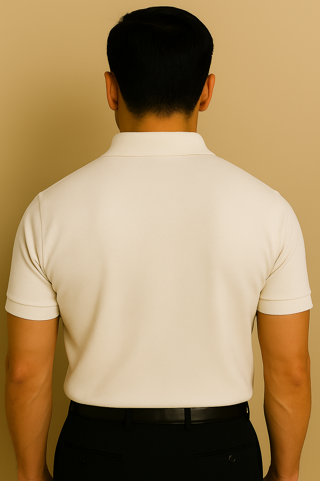 Camisa Polo Masculina Slim Fit com Meio Zíper - Vestorinni