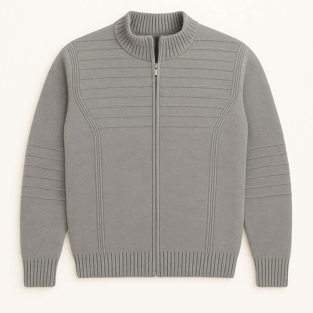 Suéter de Tricot Masculino Firenze Zíper