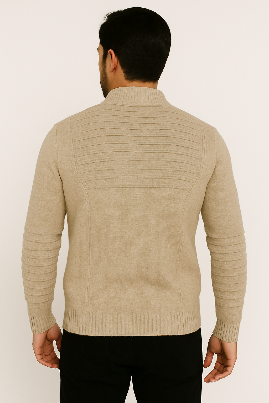 Suéter de Tricot Masculino Firenze Zíper