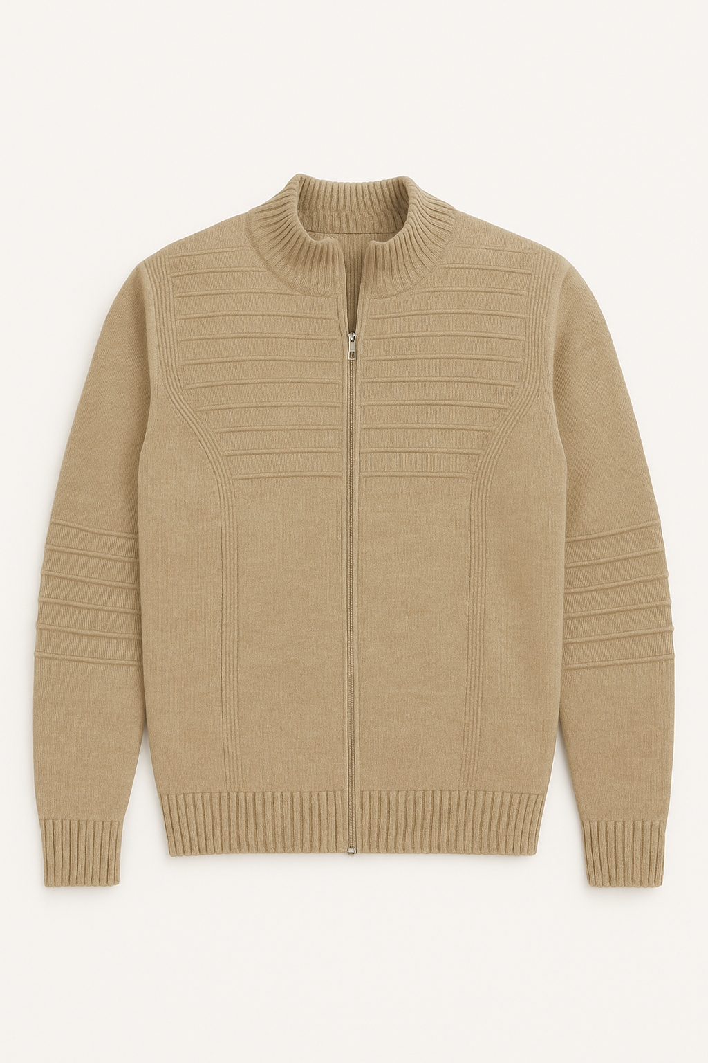Suéter de Tricot Masculino Firenze Zíper