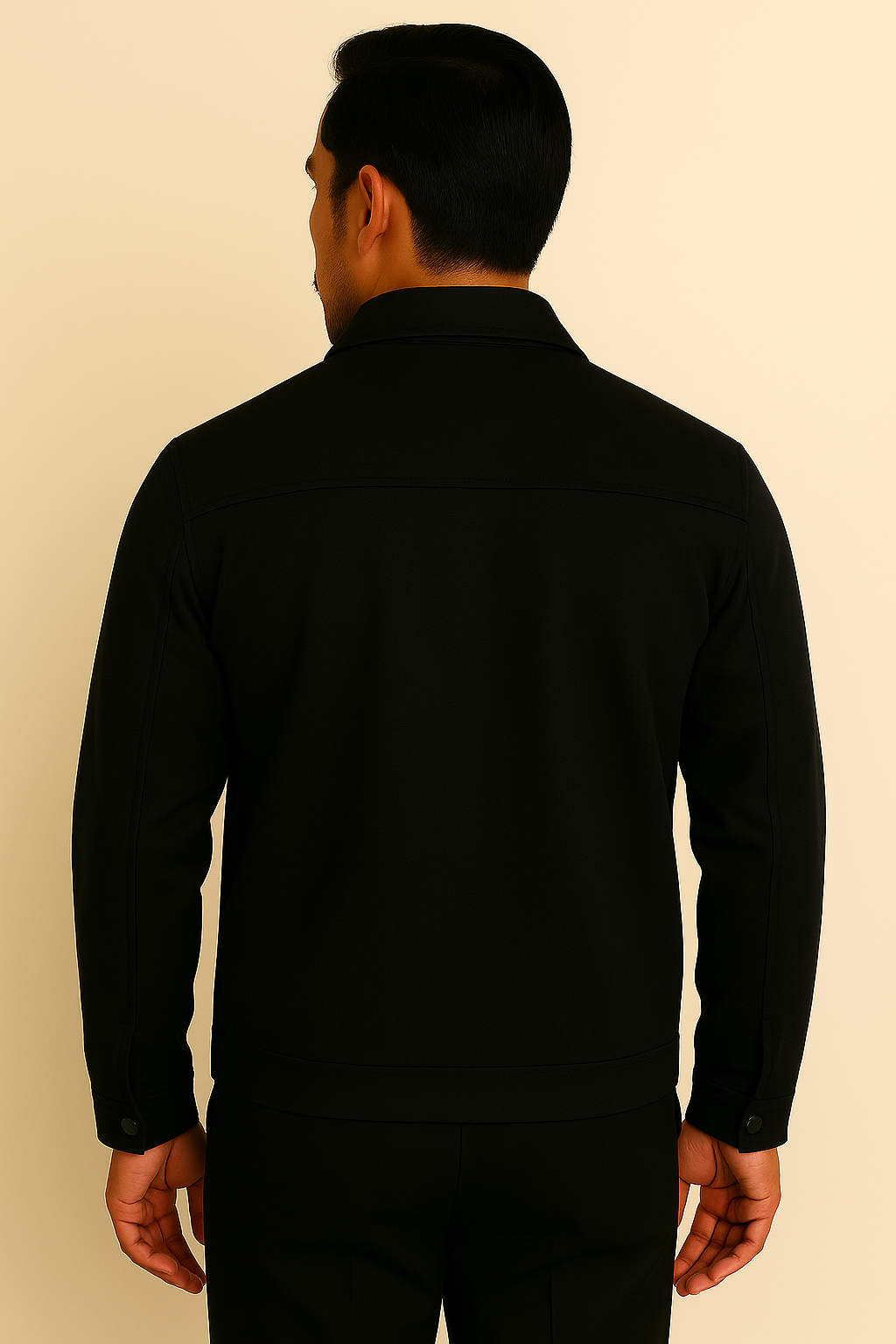 Jaqueta Masculina Vestorinni Overshirt – Bolsos Frontais e Botões de Pressão