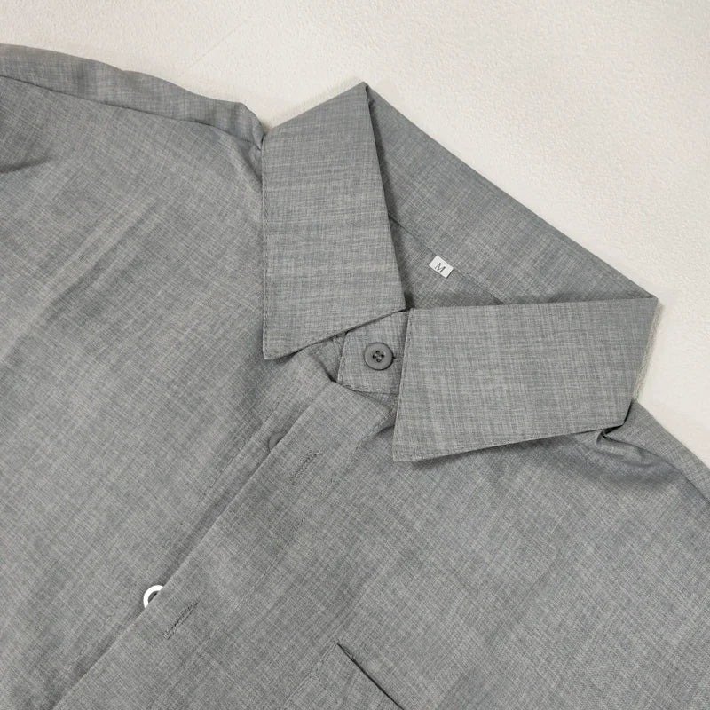 Camisas de linho de algodão de verão para homens casuais camisas de manga curta blusas sólidas gola virada para baixo camisas de praia formais roupas masculinas