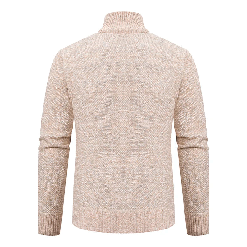 Cardigan Masculino de Flanela com Zíper