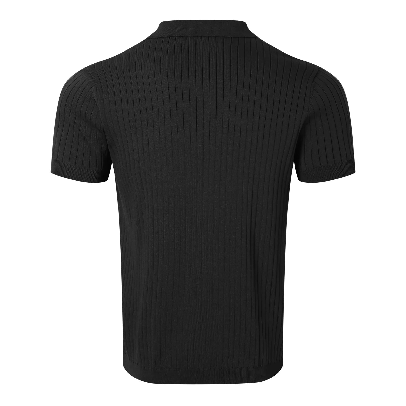 Roupas masculinas de verão retro malha lapela listrado camisa polo cor sólida manga curta moda luz luxo popular malhas M-3XL
