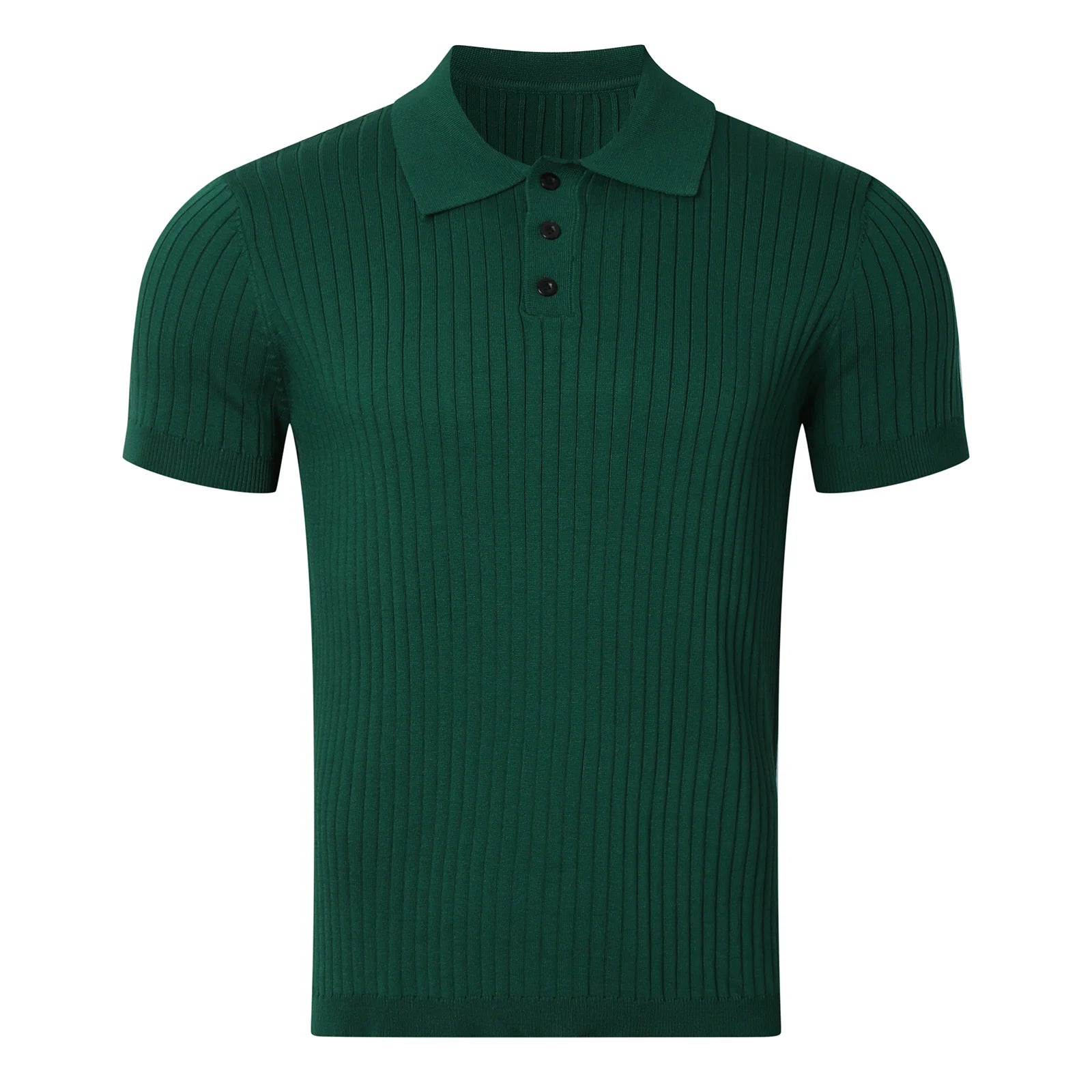 Roupas masculinas de verão retro malha lapela listrado camisa polo cor sólida manga curta moda luz luxo popular malhas M-3XL