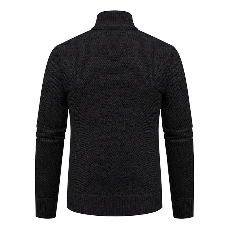 Cardigan Masculino de Flanela com Zíper