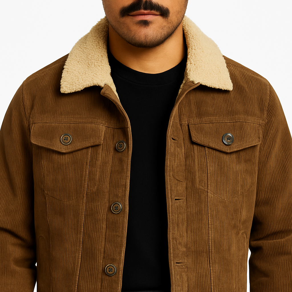 Jaqueta Masculina Firenze Corduroy Clássica