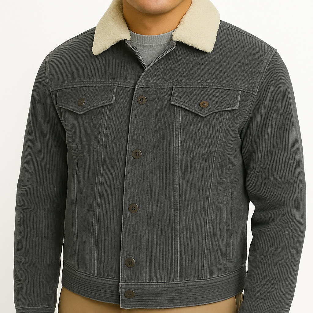 Jaqueta Masculina Firenze Corduroy Clássica