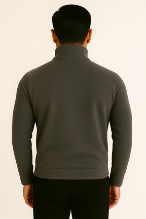 Suéter de Lã Masculina com Zíper Vestorinni