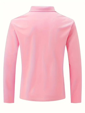 Polo Masculina Manga Longa