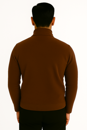 Suéter de Lã Masculina com Zíper Vestorinni
