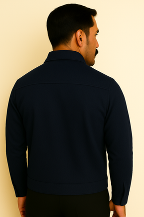 Jaqueta Masculina Vestorinni Overshirt  – Bolsos Frontais e Botões de Pressão