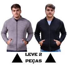 Suéter de Tricot Masculino Firenze Zíper