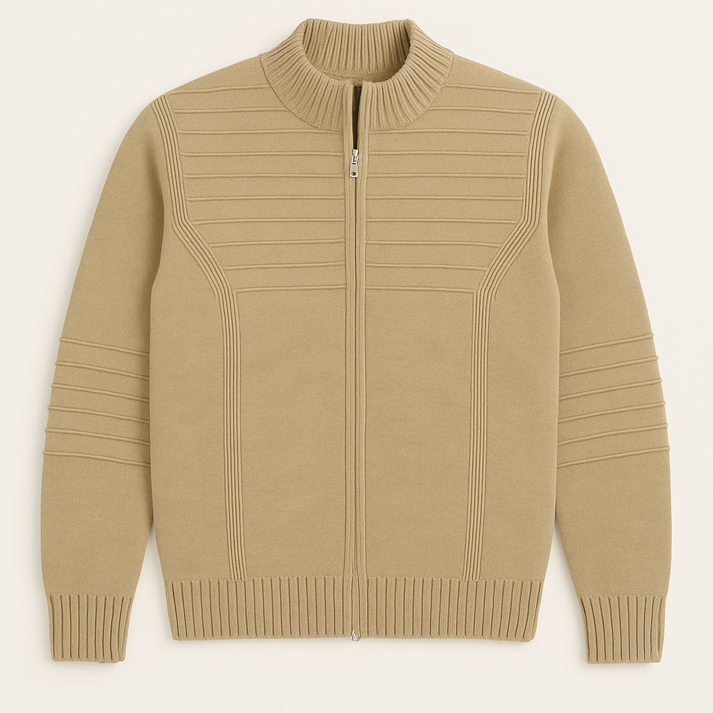 Suéter de Tricot Masculino Firenze Zíper