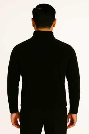 Suéter de Lã Masculina com Zíper Vestorinni