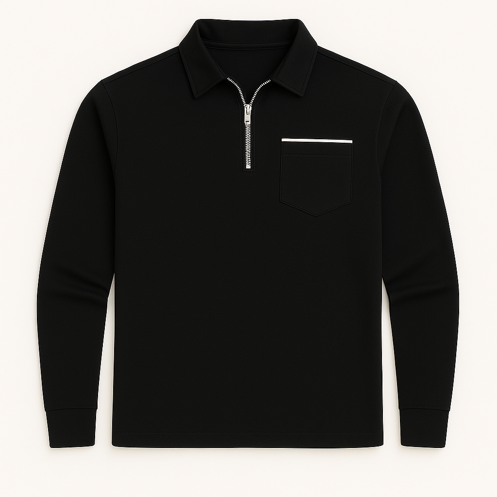Polo Masculina Manga Longa