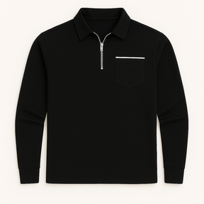 Polo Masculina Manga Longa