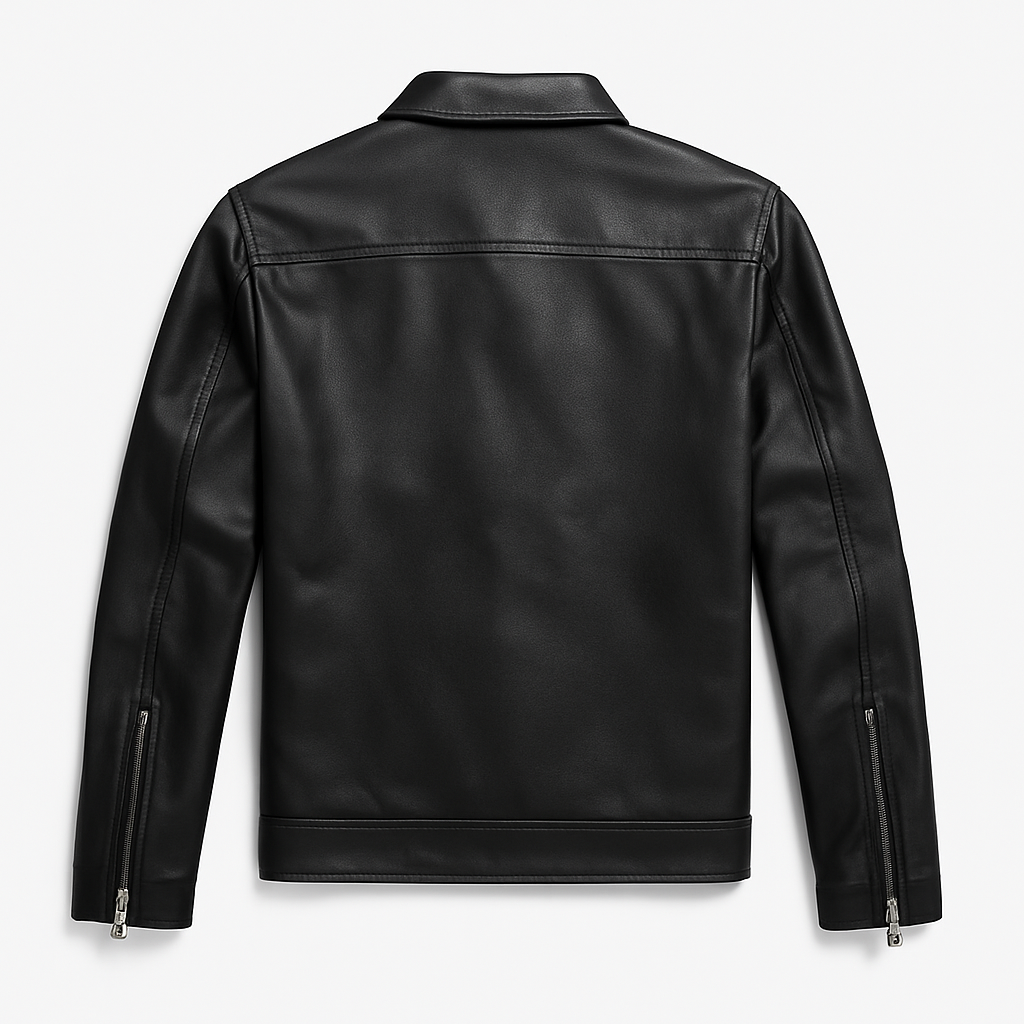 Jaqueta de Couro Masculina Oversized  Vestorinni