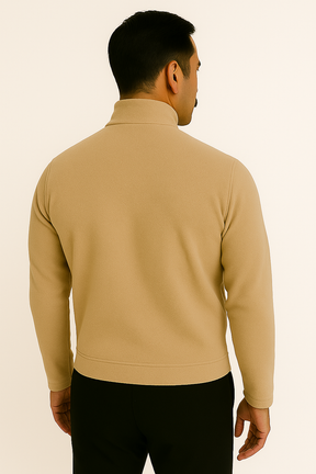 Suéter de Lã Masculina com Zíper Vestorinni