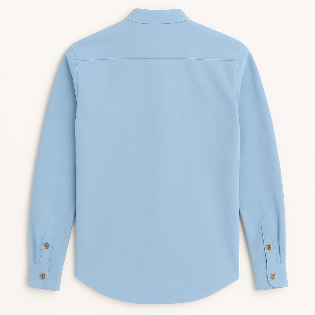Camisa Social Linho Masculina Gola Padre
