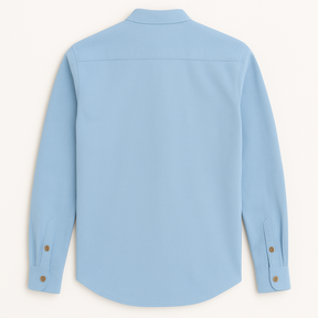 Camisa Social Linho Masculina Gola Padre