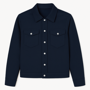 Jaqueta Masculina Vestorinni Overshirt  – Bolsos Frontais e Botões de Pressão