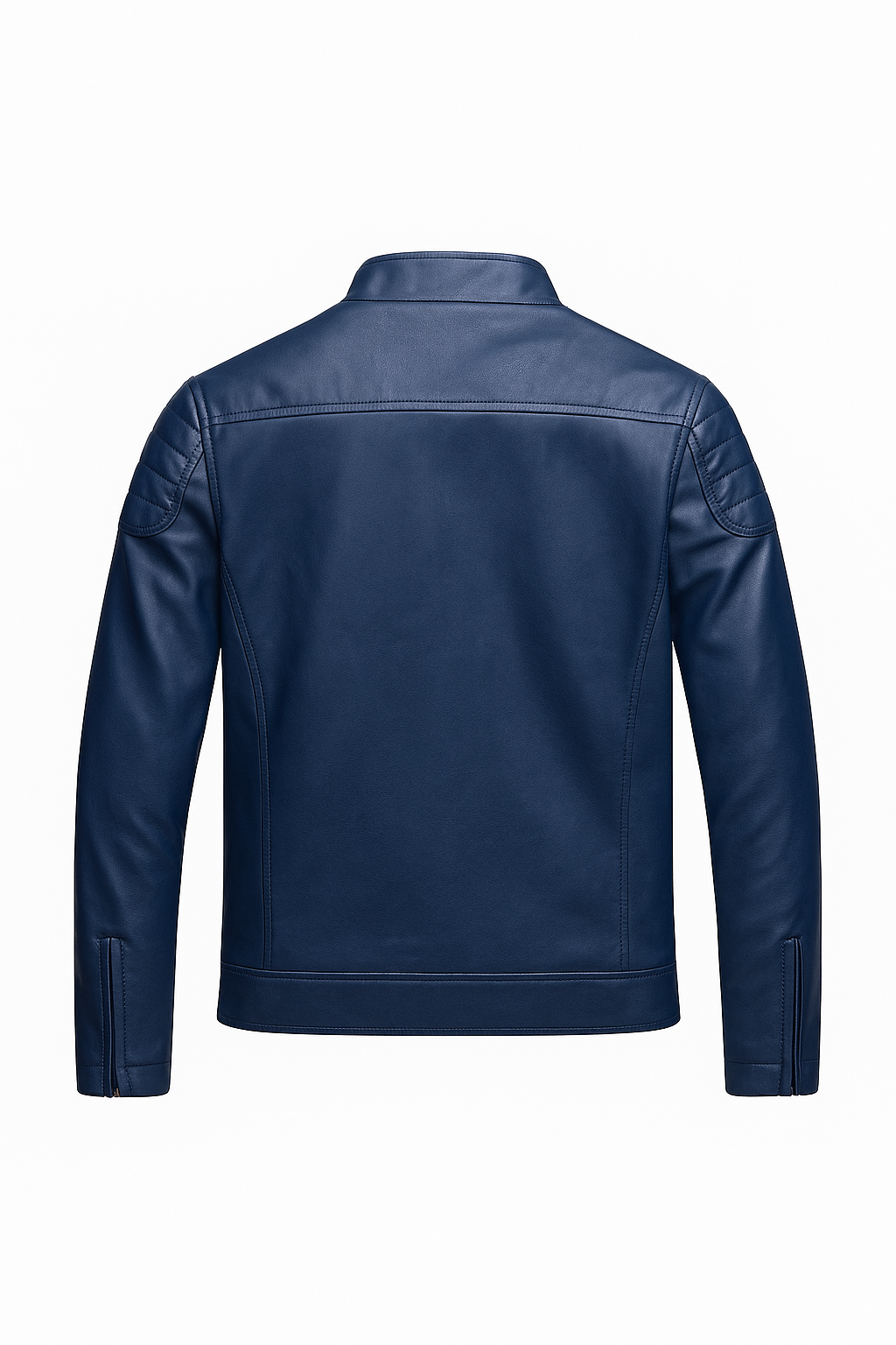 Jaqueta Masculina de Couro Casual Vestorinni