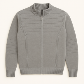 Suéter de Tricot Masculino Firenze Zíper