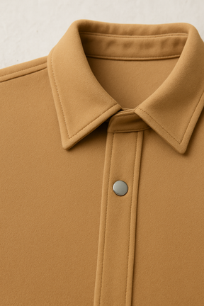 Jaqueta Masculina Vestorinni Overshirt  – Bolsos Frontais e Botões de Pressão