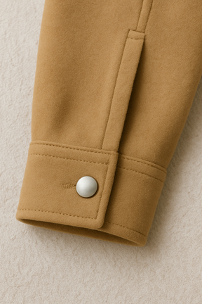 Jaqueta Masculina Vestorinni Overshirt  – Bolsos Frontais e Botões de Pressão