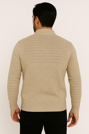 Suéter de Tricot Masculino Firenze Zíper