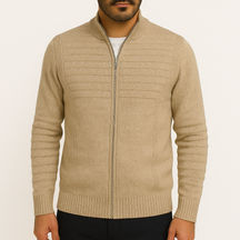 Suéter de Tricot Masculino Firenze Zíper