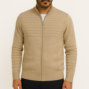 Suéter de Tricot Masculino Firenze Zíper