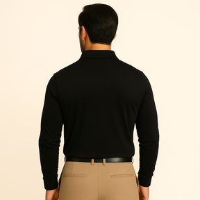 Polo Masculina Manga Longa