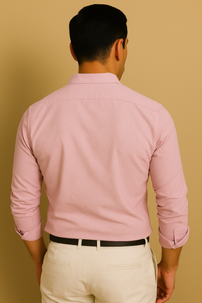 Camisa Masculina de Verão em Algodão e Linho