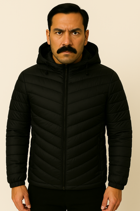 Jaqueta Puffer Diagonale Uomo