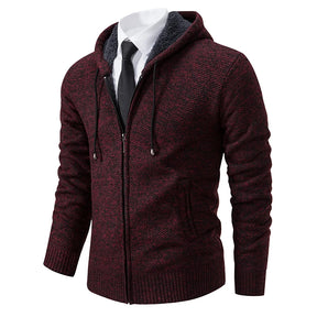 Cardigan Masculino de Flanela com Zíper