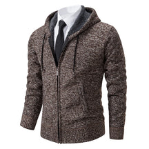Cardigan Masculino de Flanela com Zíper