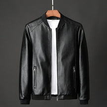 Jaqueta Couro Masculina Vittorio Motociclista